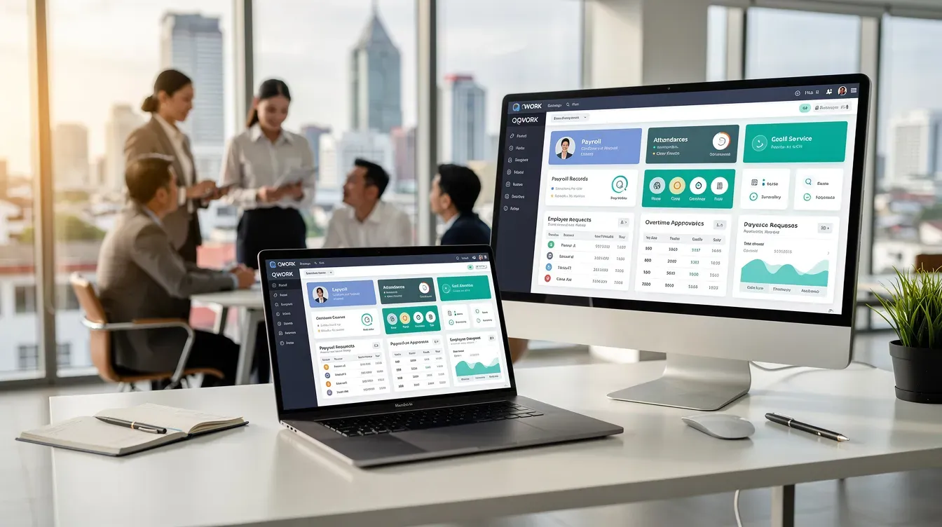 Quadrant Alpha QWORK HRIS dashboard Philippines