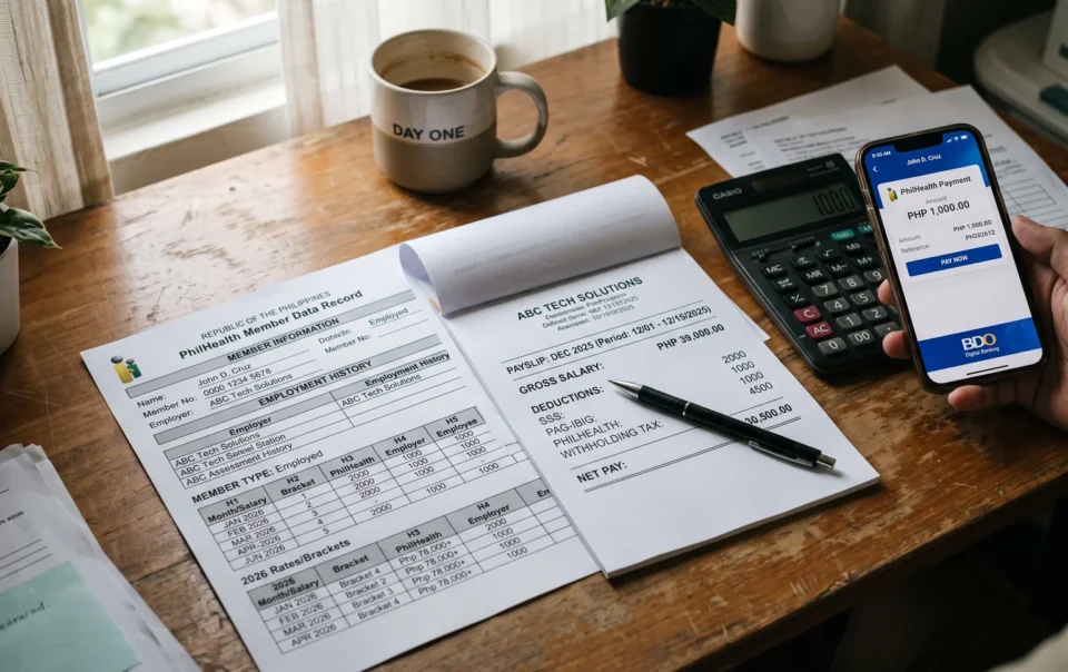 PhilHealth Contribution Table 2026: Rates, Brackets, and How to Pay